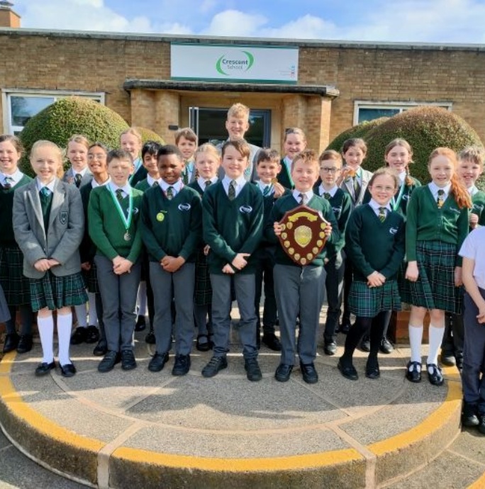 News » Crescent Crowned Champions At The Rugby And District Primary School Swimming Gala